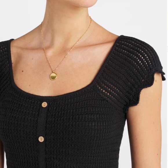 Jhefti Short Sleeve Sweater Size Medium by The General Good for Stitch Fix - Picture 4 of 5